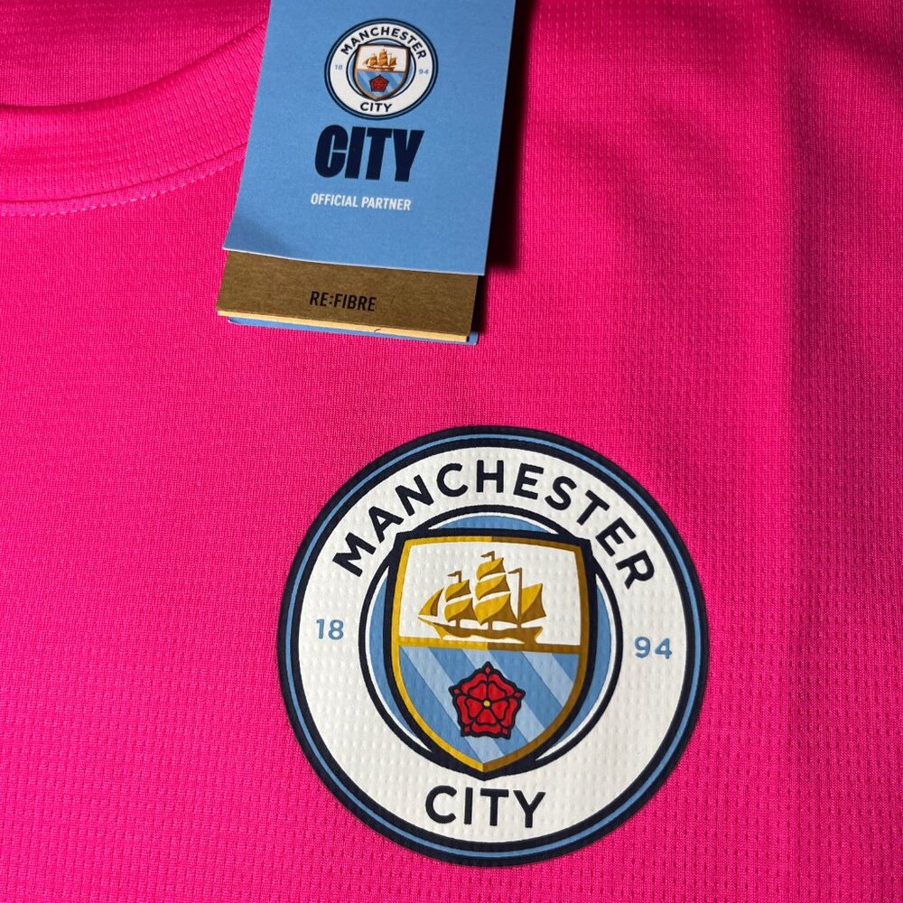 Manchester City Puma 2025/26 dryCell Training Jersey - Pink - Picture 2 of 4